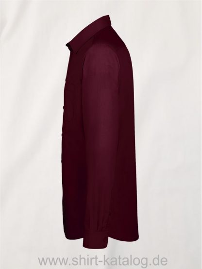 11510-Sols-Men-Baltimore-Fit-Shirt-medium-burgundy-side-view