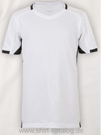 11531-Sols-Classico-Kids-Contrast-Shirt-White-Black