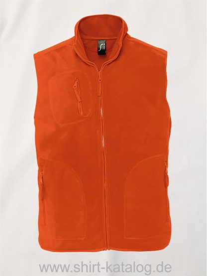 12691-Sols-Fleeceweste-Norway-orange
