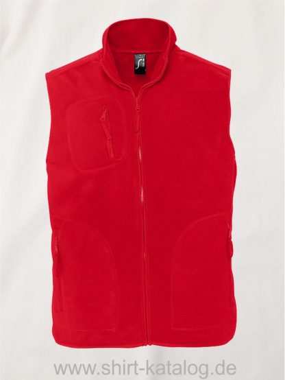 12691-Sols-Fleeceweste-Norway-red