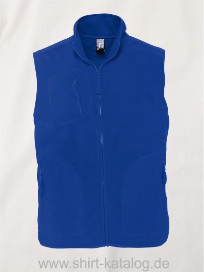 12691-Sols-Fleeceweste-Norway-royal-blue
