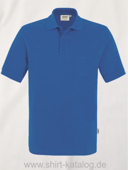 15864-Pocket-Poloshirt MIKRALINAR-812-ultramarineblau
