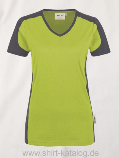 21327-hakro-women-v-shirt-contrast-mikralinar-190-kiwi-anthrazit