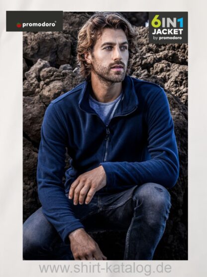 24017-7910-Promodoro-Mens Fleece Jacket C+