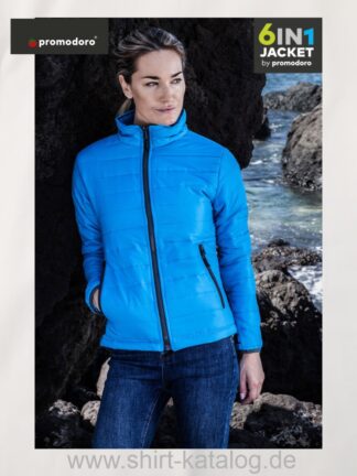 24022-7622-Promodoro-Womens Padded Jacket C+