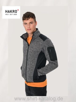 24479-836-Hakro-Strickfleece-Jacke Dawson