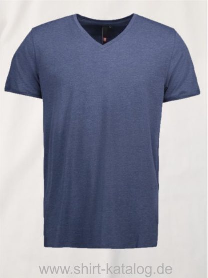 25934-ID-Identity-core-v-neck-tee-0542-blau-melange