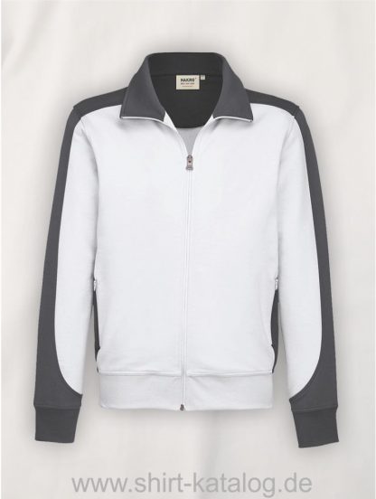 26844-sweatjacke-contrast-mikralinar-477-weiß-anthrazit