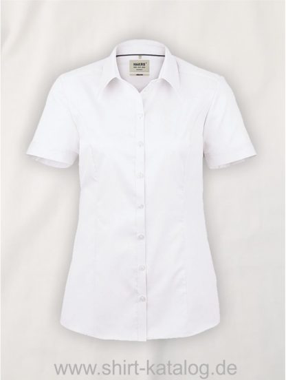 26877-Hakro-Bluse-½-Arm Business-112-weiß