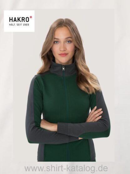 27241-277-Hakro-Damen-Sweatjacke-Contrast-MIKRALINAR