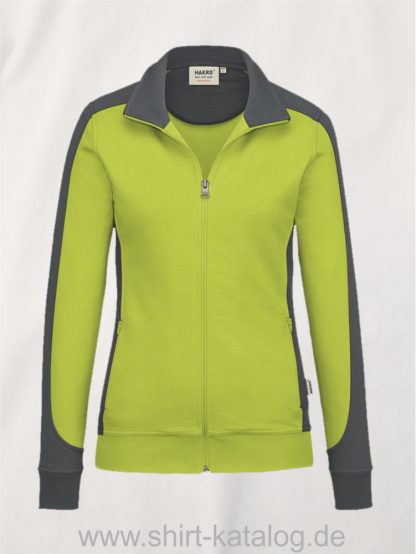 27241-damen-sweatjacke-contrast-mikralinar-277-kiwi-anthrazit