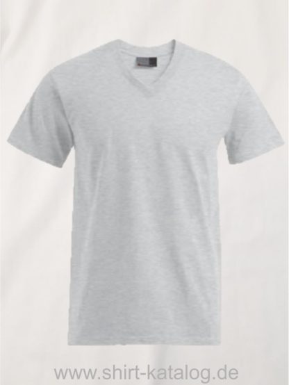 27796-hakro-premium-v-neck-3025-sports-grey