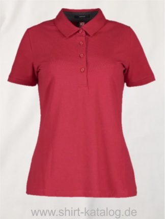 29335-ID-Identity-business-damen-poloshirt-stretch-0535-red