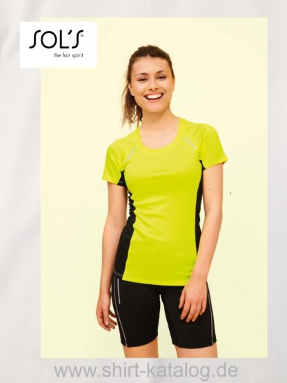 L01415-11517-Solo-Women`s Short-Sleeve-Running-T-Shirt-Sydney