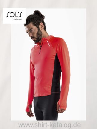 L01416-11518-Sols-Men`s Long-Sleeve-Running-T-Shirt-Berlin