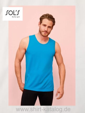 L02073-11523-Sols-Men`s Sports-Tank-Top-Sporty