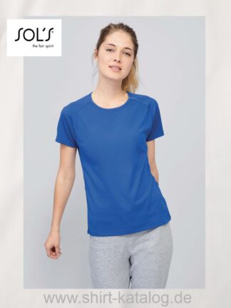 L200-10182-Solo-Women`s Raglan-Sleeves-T-Sporty