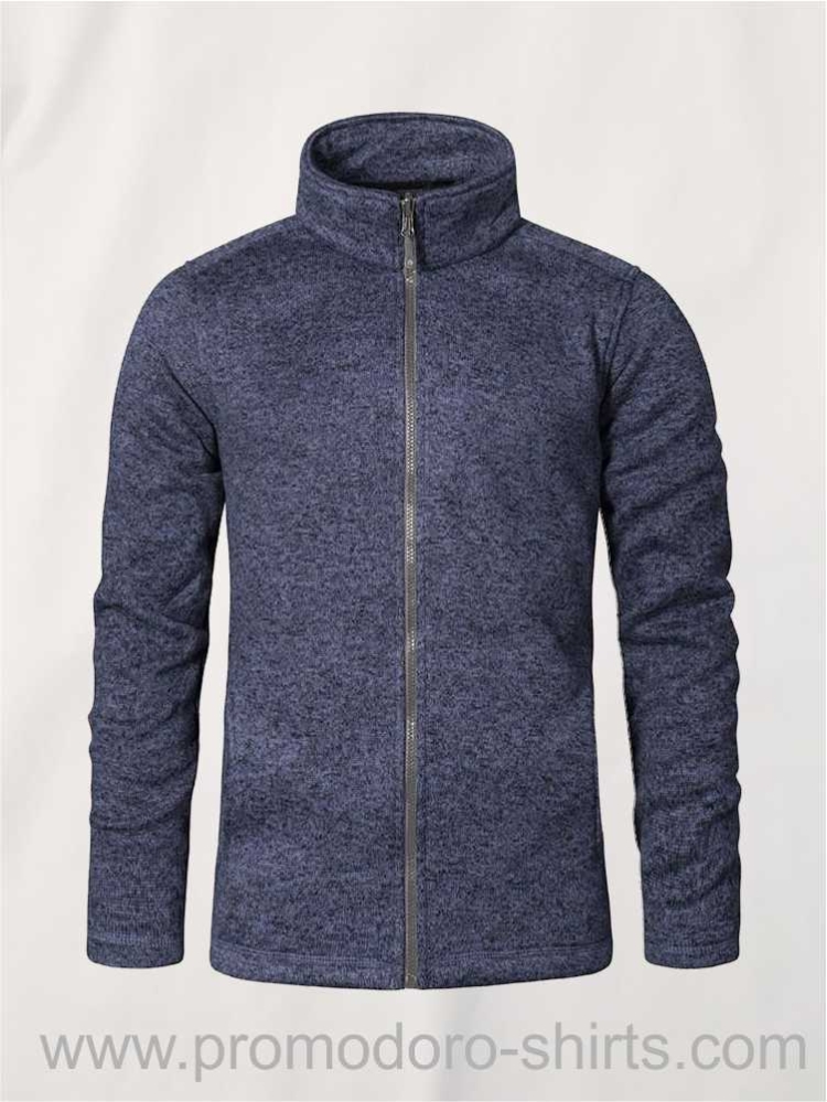 Mens Knit Fleece Jacket C+-7720 – Bild 4