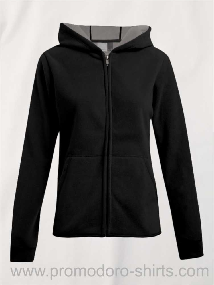Women's Hooded Fleece Jacket-7981 – Bild 5