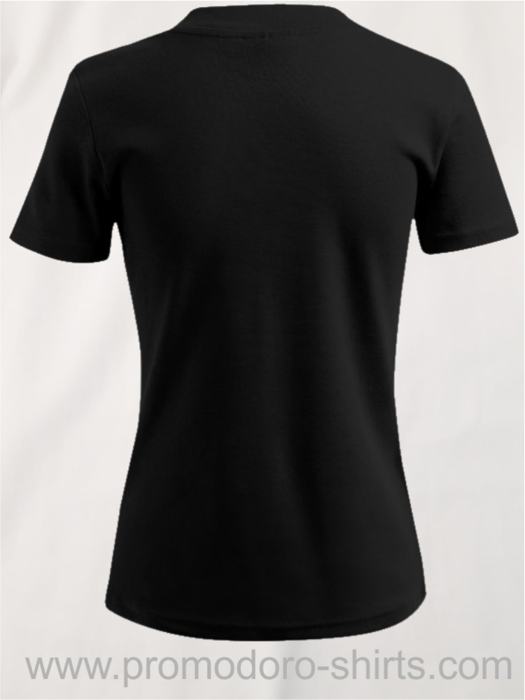Women's Rib V-Neck-T-3051 – Bild 2