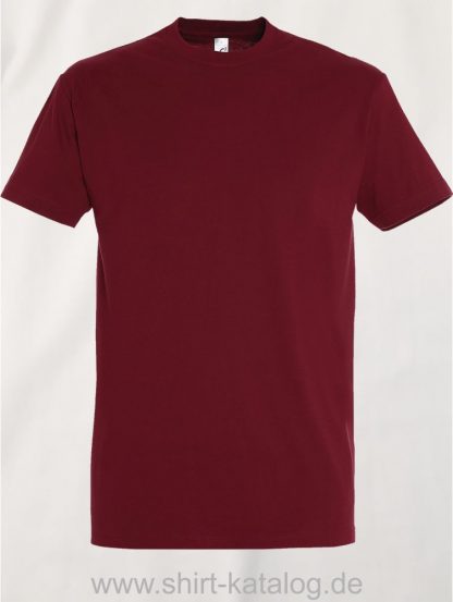 Sol's-Imperial T-Shirt Chilli-Red