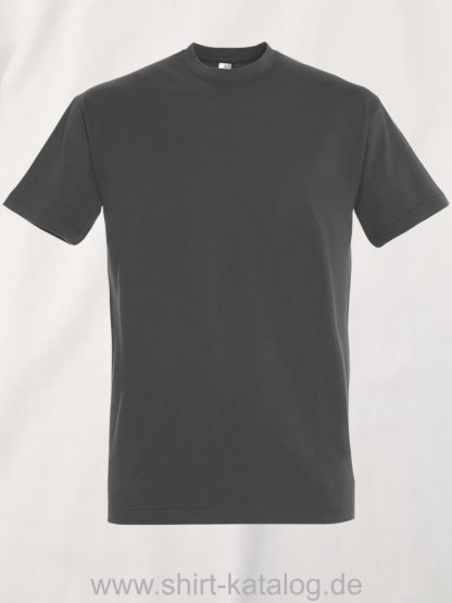 Sol's-Imperial T-Shirt Dark-Grey