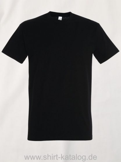 Sol's Imperial T-Shirt Deep-Black