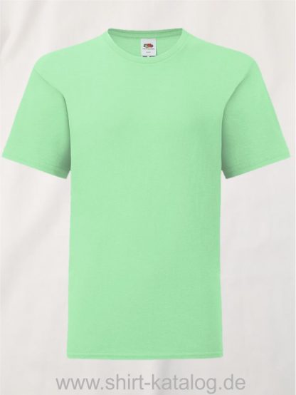 11657-Fruit-Of-The-Loom-Kids-Iconic-T-F130K-Neo-Mint