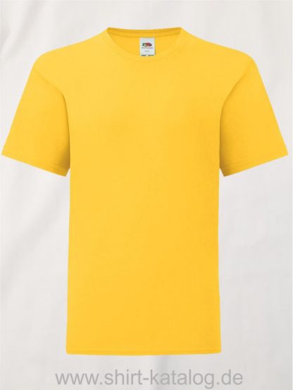 11657-Fruit-Of-The-Loom-Kids-Iconic-T-F130K-Sunflower