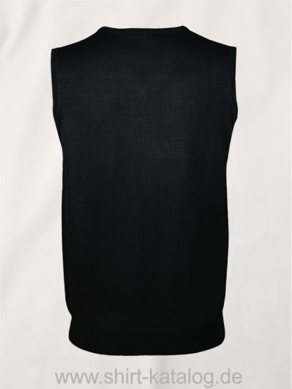 20926-Sols-Unisex-Sleeveless-Sweater-Gentlemen-black-back-view