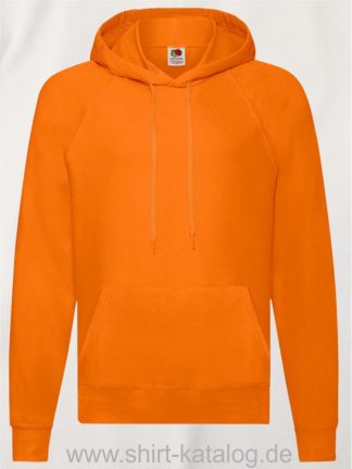 22013-Fruit-of-the-Loom-Lightweight-Hooded-Sweat-Orange