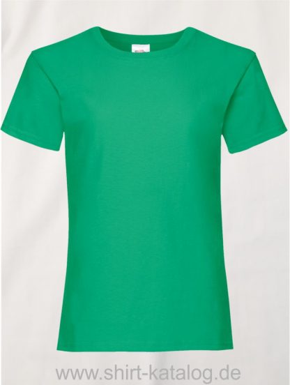 23255-Fruit-Of-The-Loom-Girls-Valueweight-T-F288K-Kelly-Green