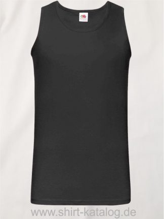 23259-Fruit-of-the-Loom-Athletic-Vest-Black