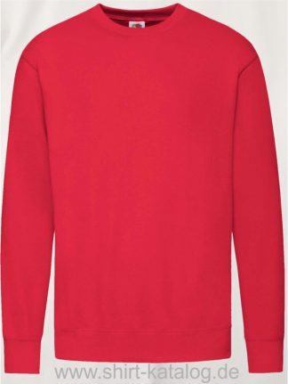 23288-Fruit-of-the-Loom-New-Lightweight-Set-In-Sweat-Red