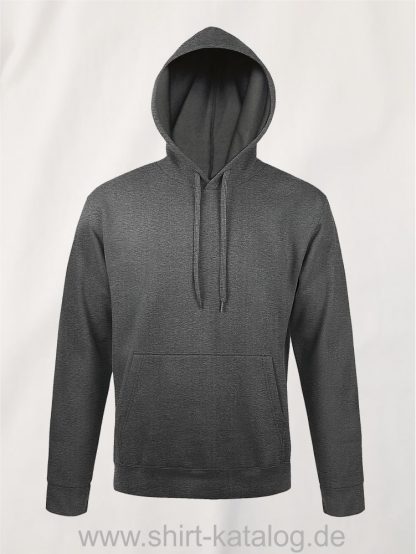 25845-Sols-Unisex-Hooded-Sweat-Shirt-Snake-charcoal-melange