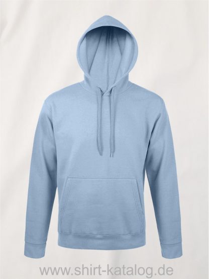 25845-Sols-Unisex-Hooded-Sweat-Shirt-Snake-sky-blue