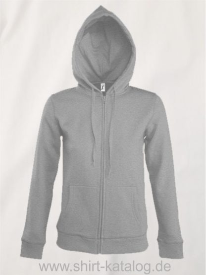 25848-Women-Hooded-Zipped-Jacket-Seven-grey-melange