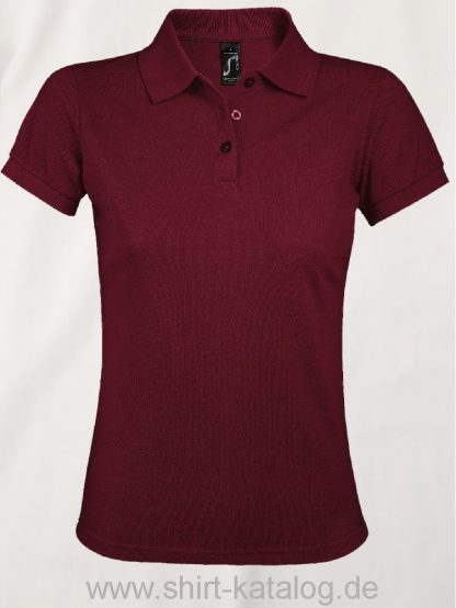 25944-Sols-Women-Polo-Shirt-Prime-Burgundy