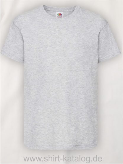 26016-Fruit-Of-The-Loom-Original-T-Kids-F110K-Heather-Grey