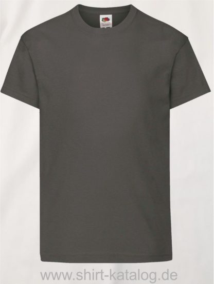 26016-Fruit-Of-The-Loom-Original-T-Kids-F110K-Light-Graphite