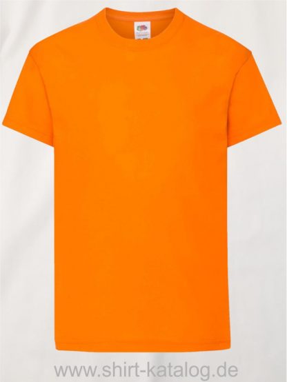 26016-Fruit-Of-The-Loom-Original-T-Kids-F110K-Orange