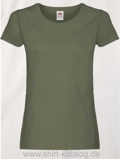 26018-Fruit-Of-The-Loom-Ladies-Original-T-F111-Classic-Olive
