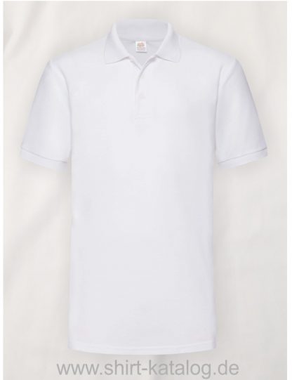 6535-Heavy-Piqué-Polo-White