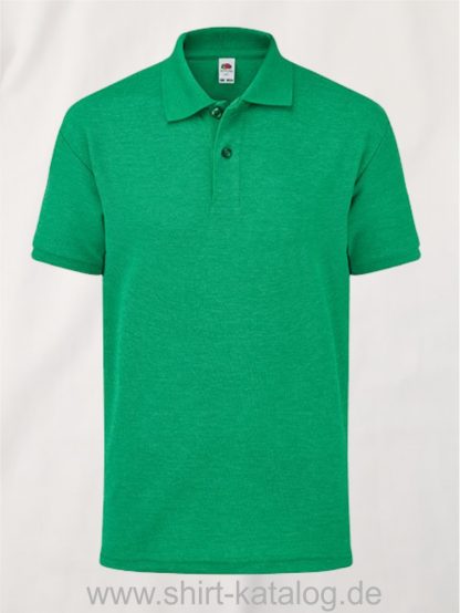 6535-Polo-Kids-Heather-Green