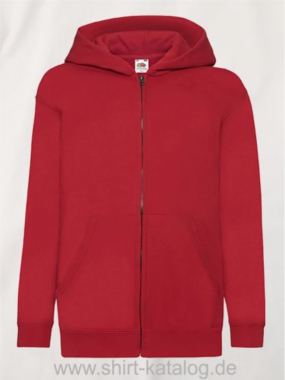 Classic-Hooded-Sweat-Jacket-Kids-Red