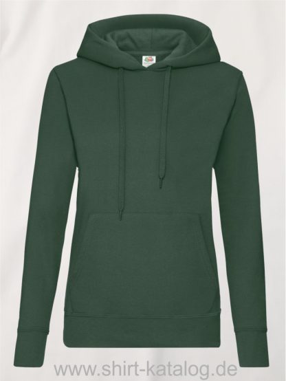Classic-Hooded-Sweat-Lady-Fit-Bottle-Green