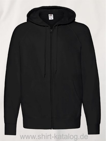 Lightweight-Hooded-Sweat-Jacket-Black