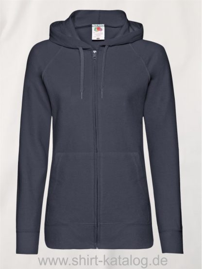 Lightweight-Hooded-Sweat-Jacket-Lady-Fit-Deep-Navy