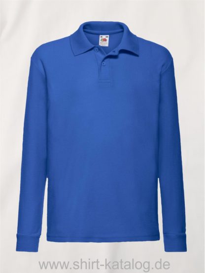 Long-Sleeve -6535-Polo-Kids-Royal