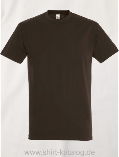 Sol's-Imperial T-Shirt Chocolate